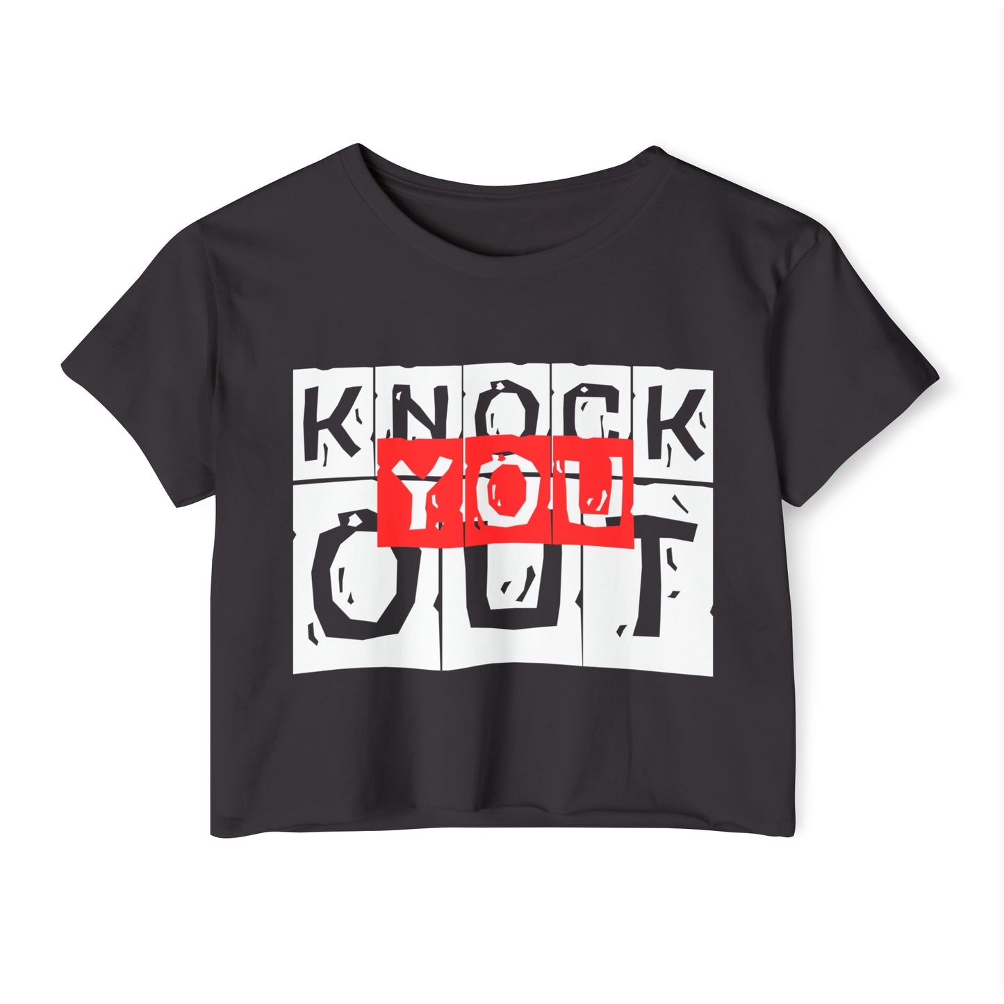 Mama Said Knock You Out Crop Top